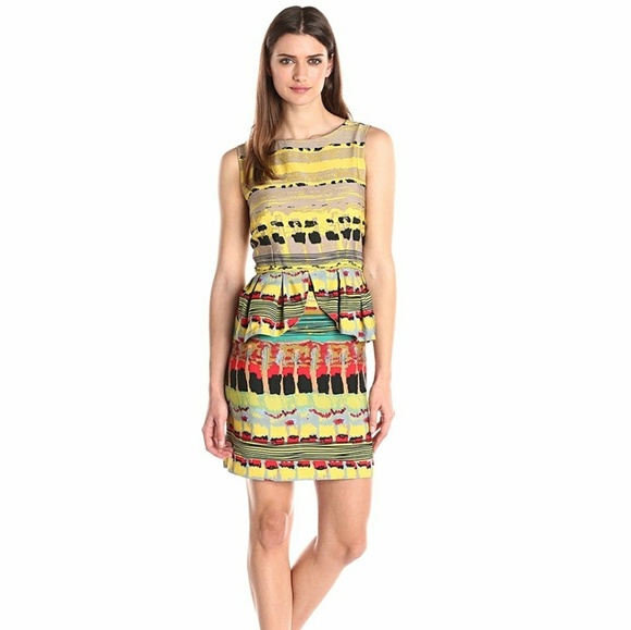 W118 Walter Baker Owen Peplum Dress - Picture 2 of 8